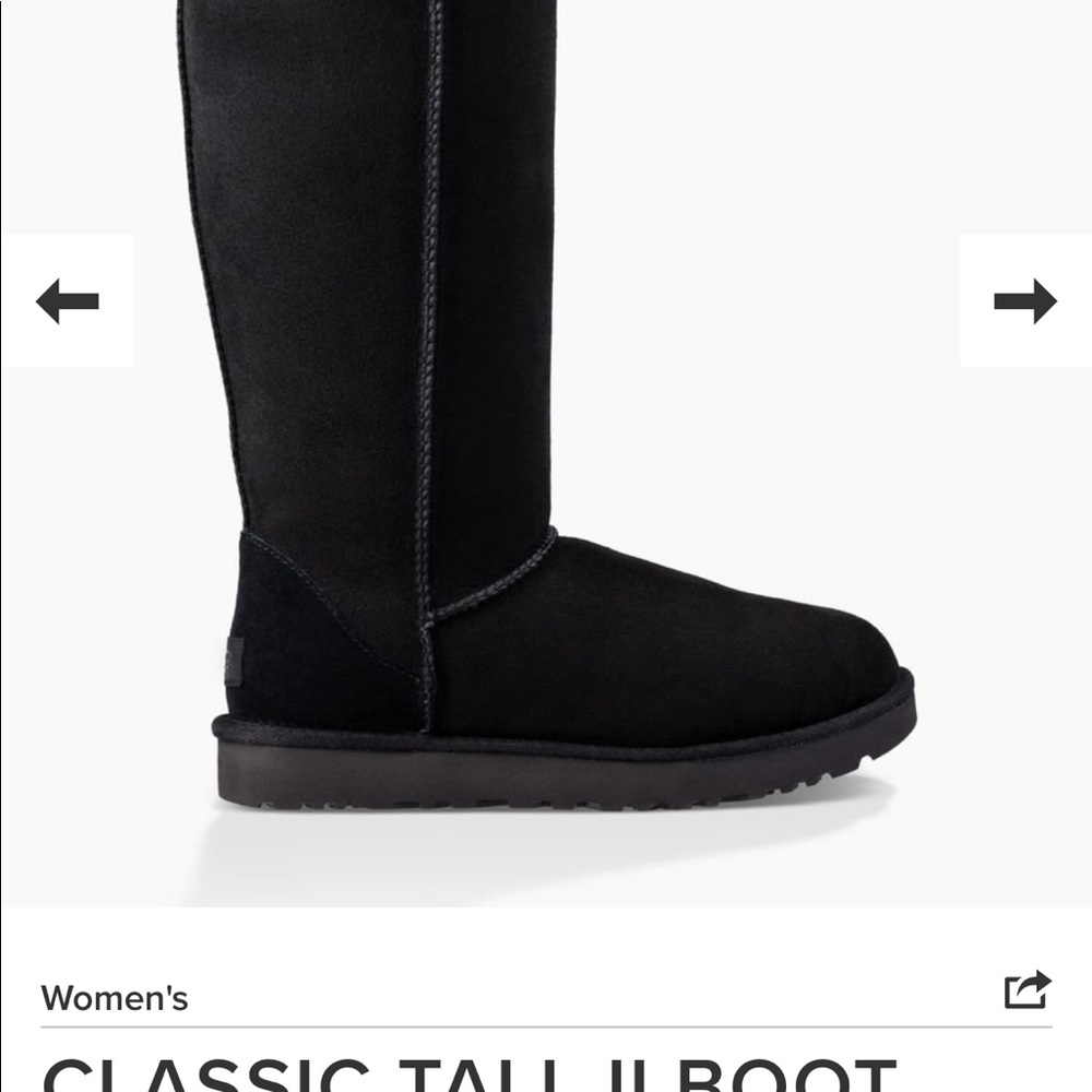 Classic black ugg boots